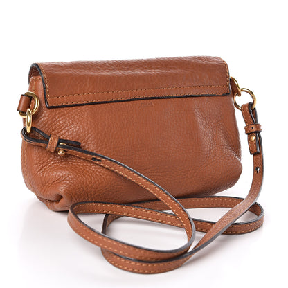 Chloe Calfskin Marcie Pochette Crossbody Bag Tan 3 of 12