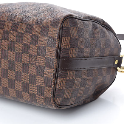 Louis Vuitton Damier Ebene Speedy Bandouliere 25 9 of 10