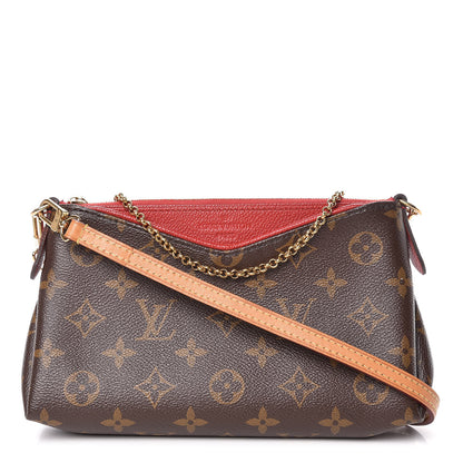 Louis Vuitton Monogram Pallas Clutch Cherry 1 of 10