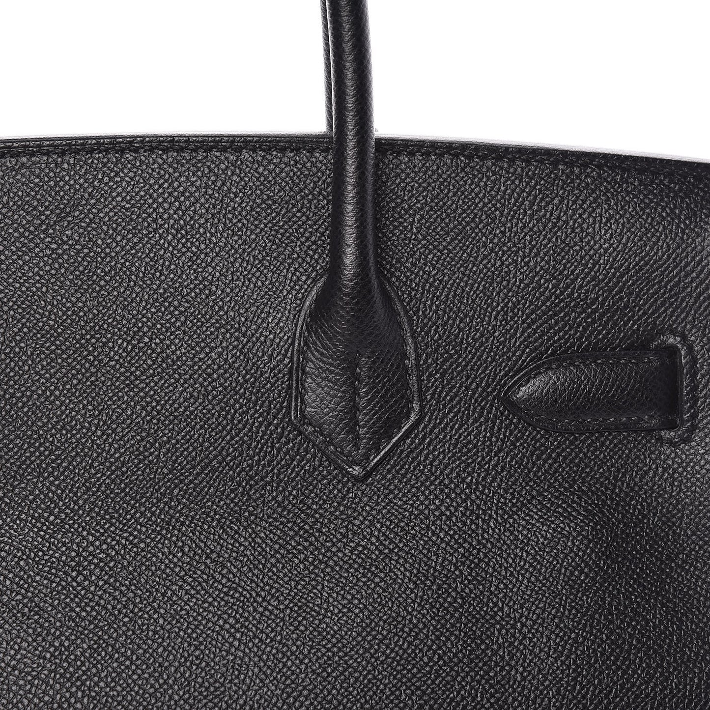 Epsom Birkin 30 Black