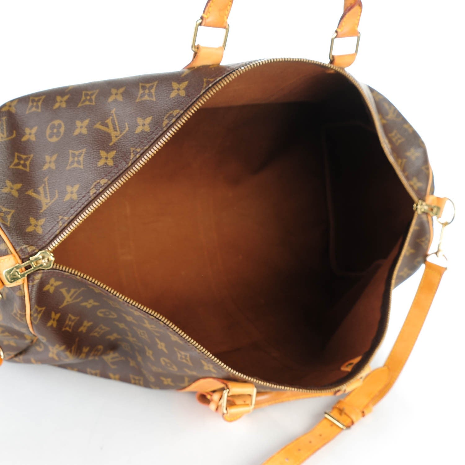Louis Vuitton Monogram Keepall Bandouliere 55 5 of 15