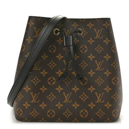 Louis Vuitton Monogram Neonoe MM Black 1 of 9