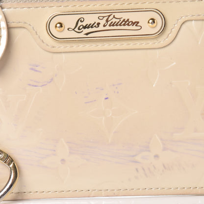 Louis Vuitton Vernis Key Pouch Perle 10 of 11