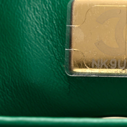 Chanel Caviar Quilted Mini Coco Handle Flap Green 7 of 11