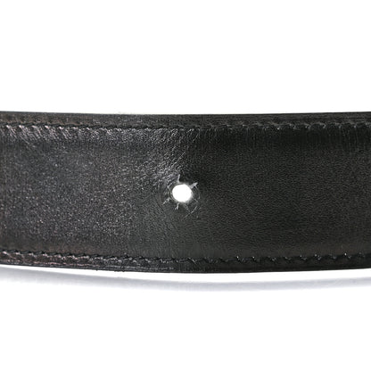 Hermes Box Togo 32mm H Belt 85 Black Gold 4 of 6