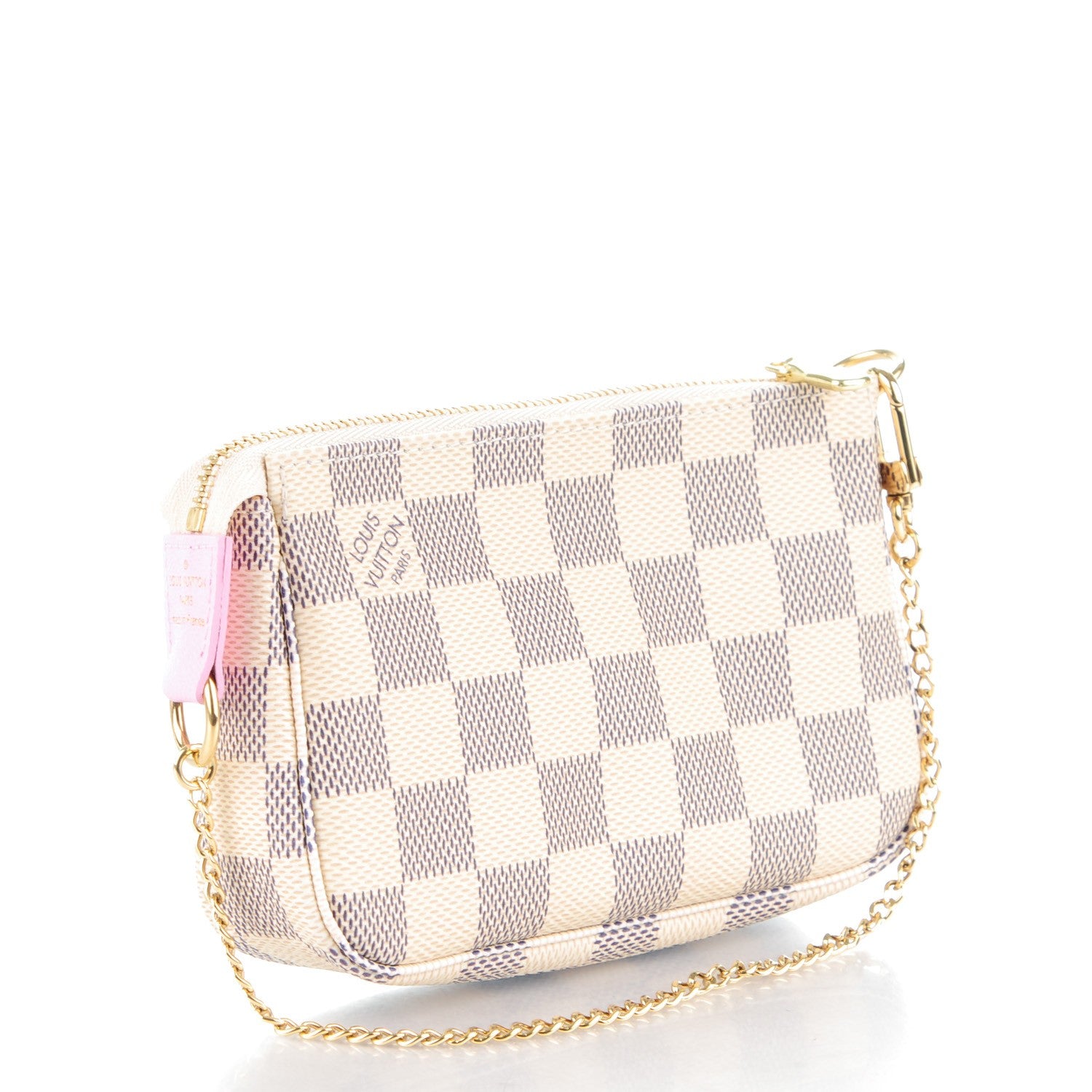Louis Vuitton Damier Azur 2016 Christmas Animation Mini Pochette Accessories 3 of 7