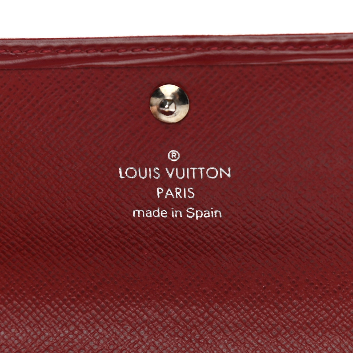 Louis Vuitton Epi Sarah Wallet Rubis 6 of 10