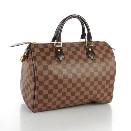 Louis Vuitton Damier Ebene Speedy 30 3 of 8