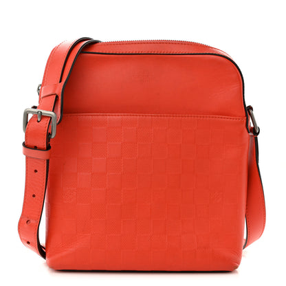 Louis Vuitton Damier Infini District Pochette Magma 1 of 12