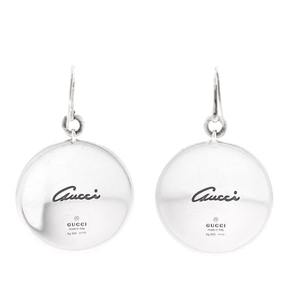 Gucci Sterling Silver Flora Butterfly Earrings 3 of 4