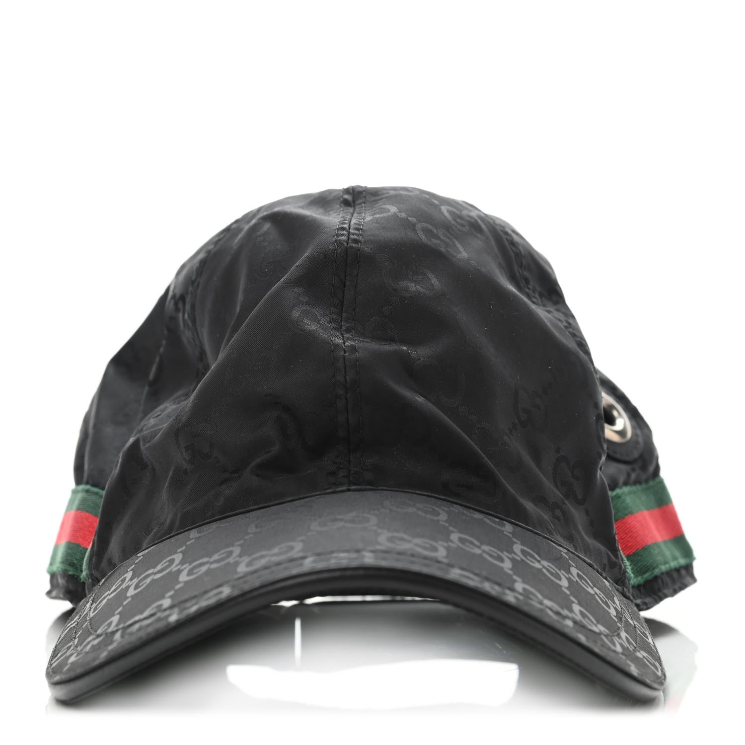 Gucci Monogram Web 500 by Gucci Baseball Hat L Black 2 of 4