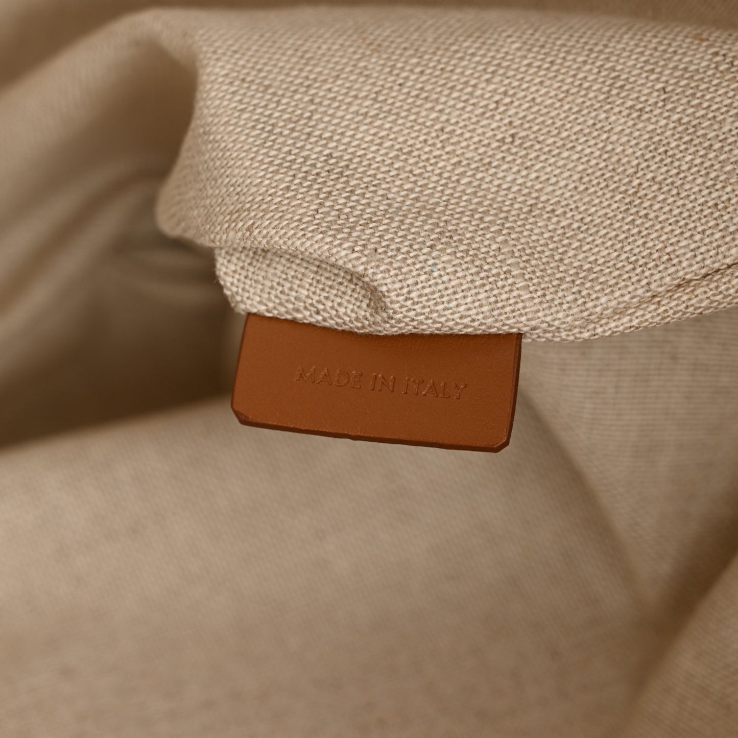 Canvas Calfskin Triomphe Embroidered Horizontal Cabas Burgundy