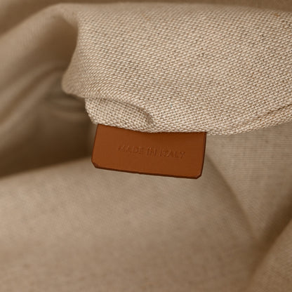 Celine Canvas Calfskin Triomphe Embroidered Horizontal Cabas Burgundy 5 of 12
