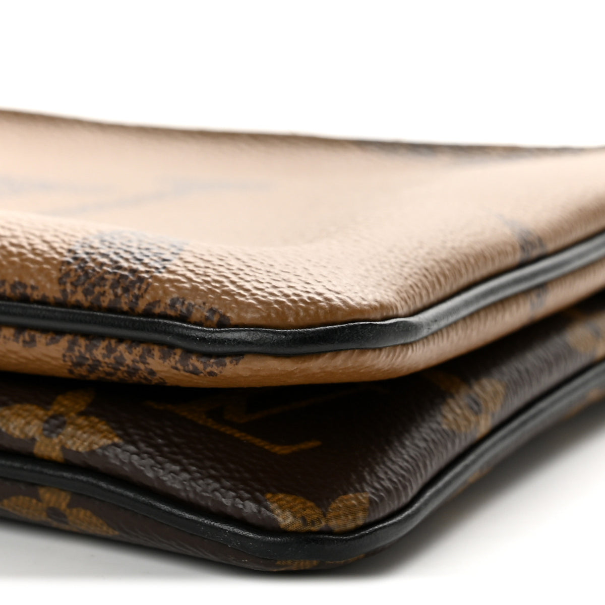 Reverse Monogram Giant Double Zip Pochette