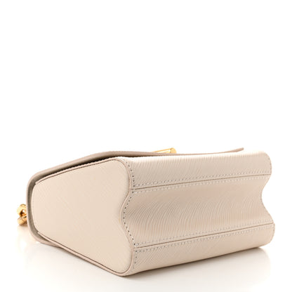 Louis Vuitton Epi Twist Braided Chain Shoulder Bag PM Quartz White 5 of 10