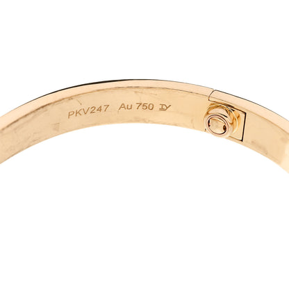 Cartier 18K Yellow Gold LOVE Bracelet 17 7 of 9