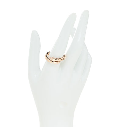 Bulgari 18K Rose Gold Serpenti Viper Ring 2XL 2 of 5