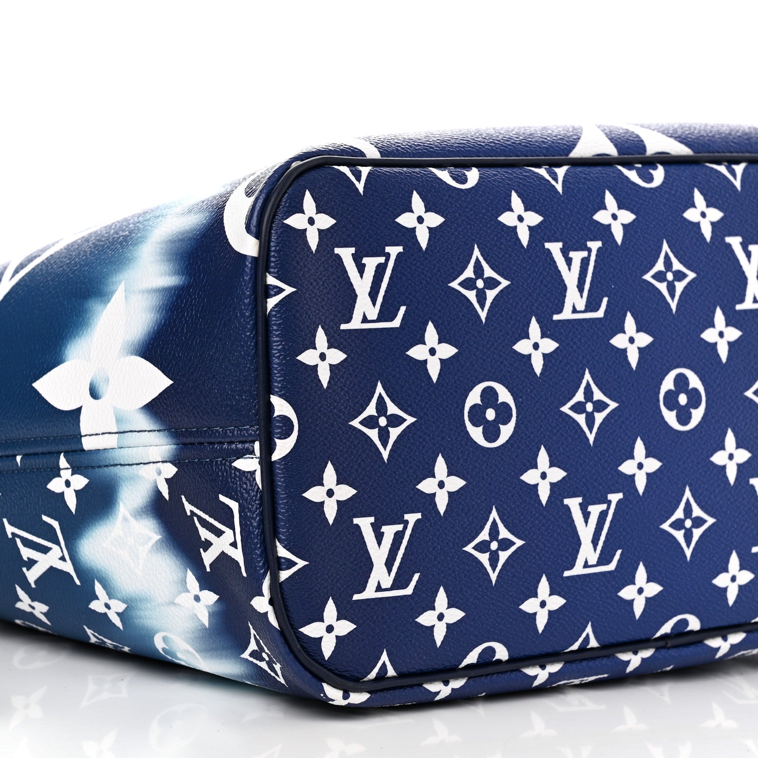 Louis Vuitton Monogram Escale Neverfull MM Blue 10 of 11