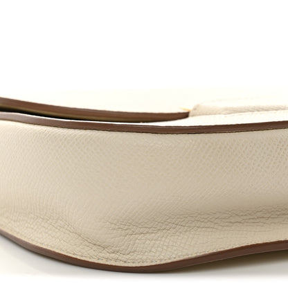 Celine Grained Calfskin Small Trotteur White 9 of 11