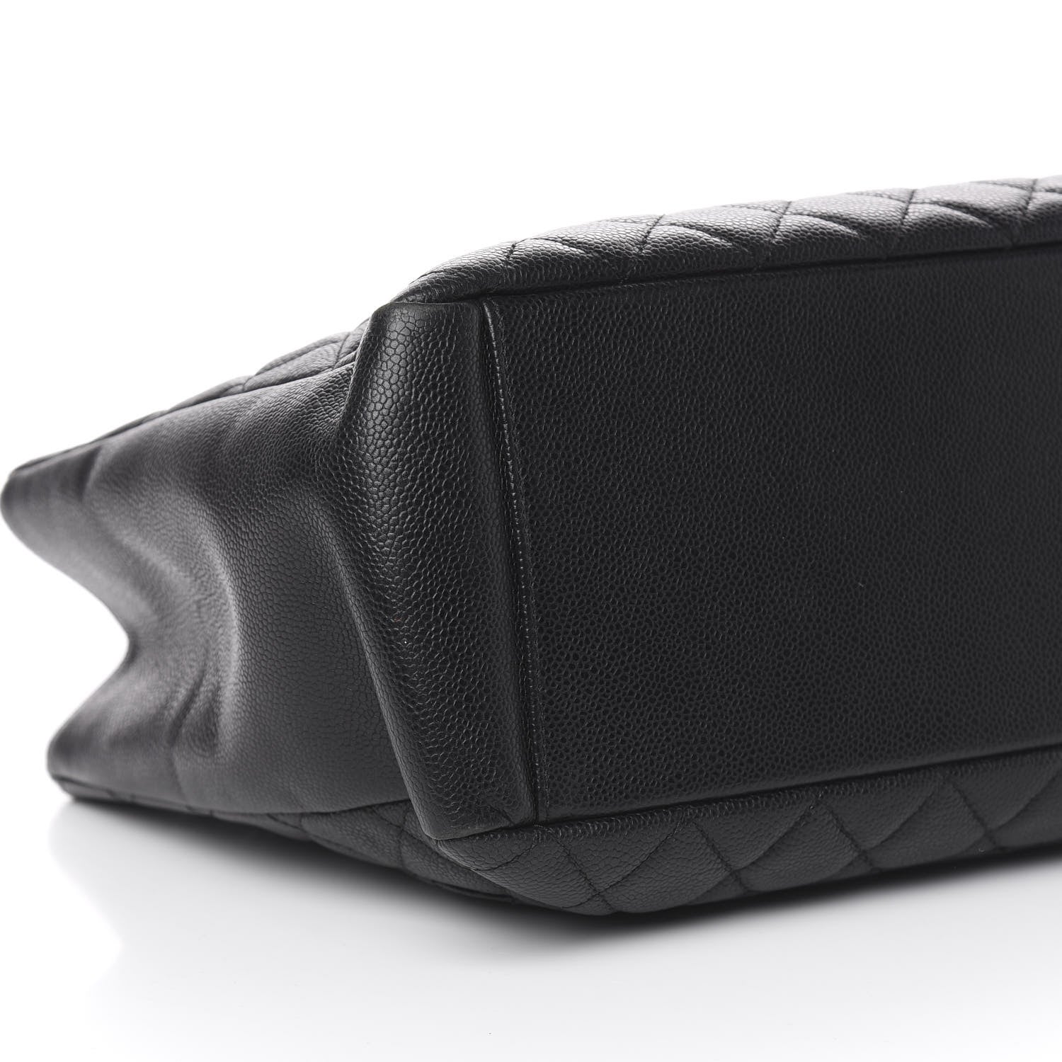 Chanel Caviar Quilted Grand Shopping Tote GST Black 8 of 10