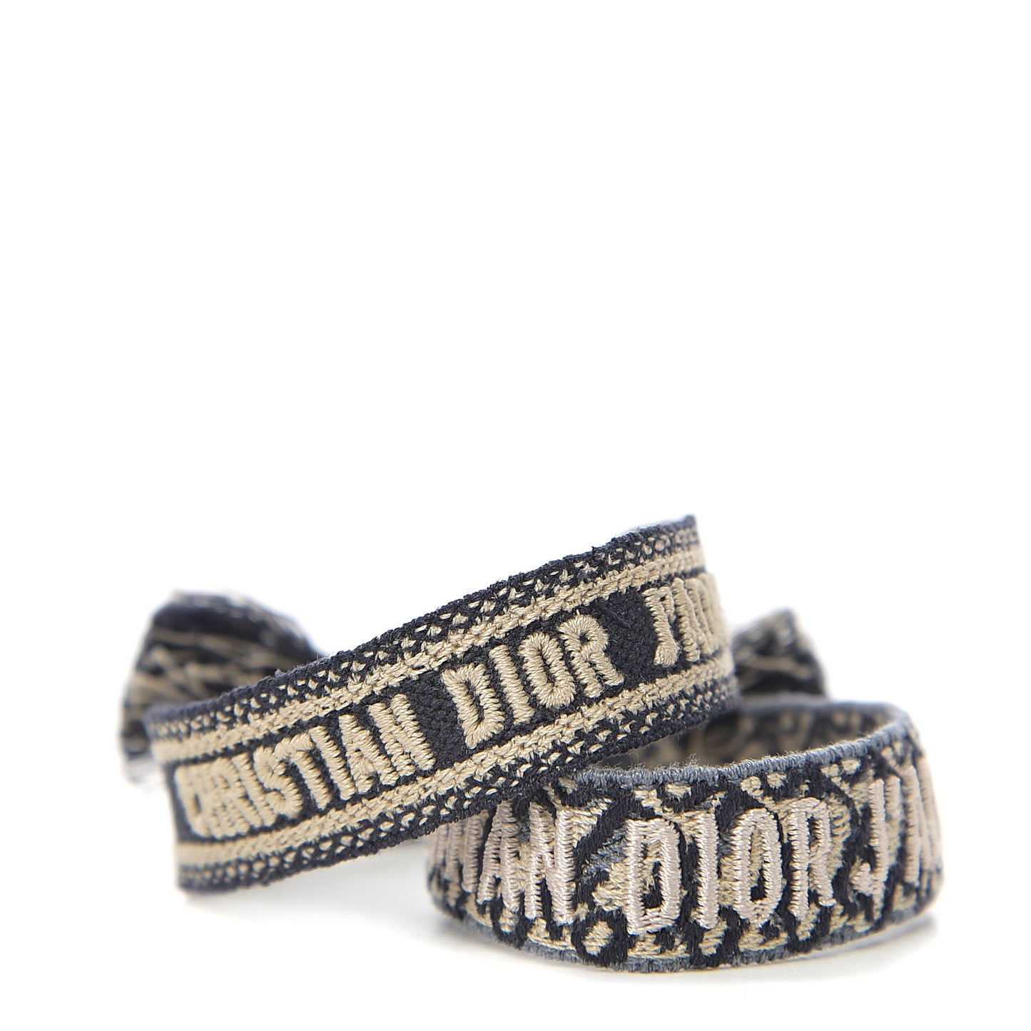 Woven Cotton J'Adior Friendship Bracelet Set Navy