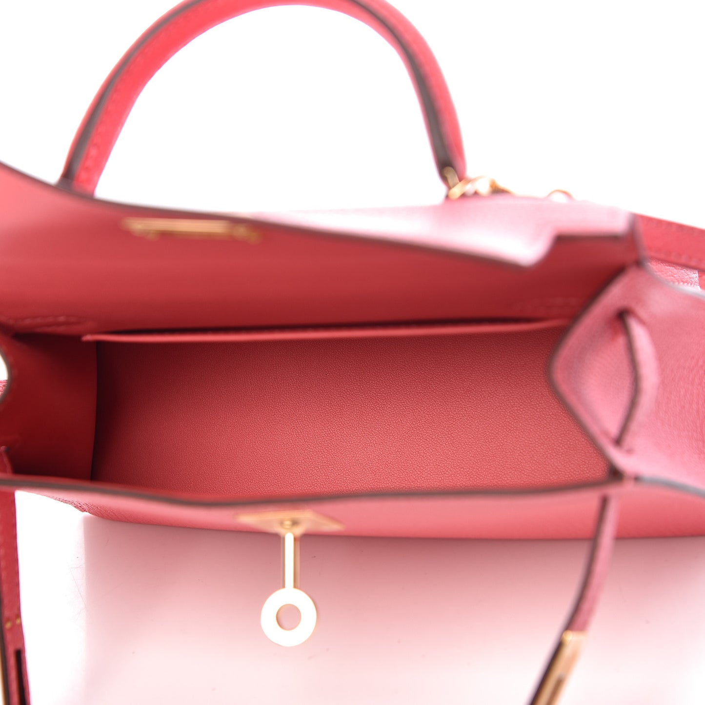 Chevre Mysore Mini Kelly Sellier 20 Rose Lipstick