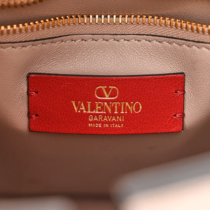 Valentino Garavani Calfskin Vlogo Bucket Bag Poudre 6 of 9