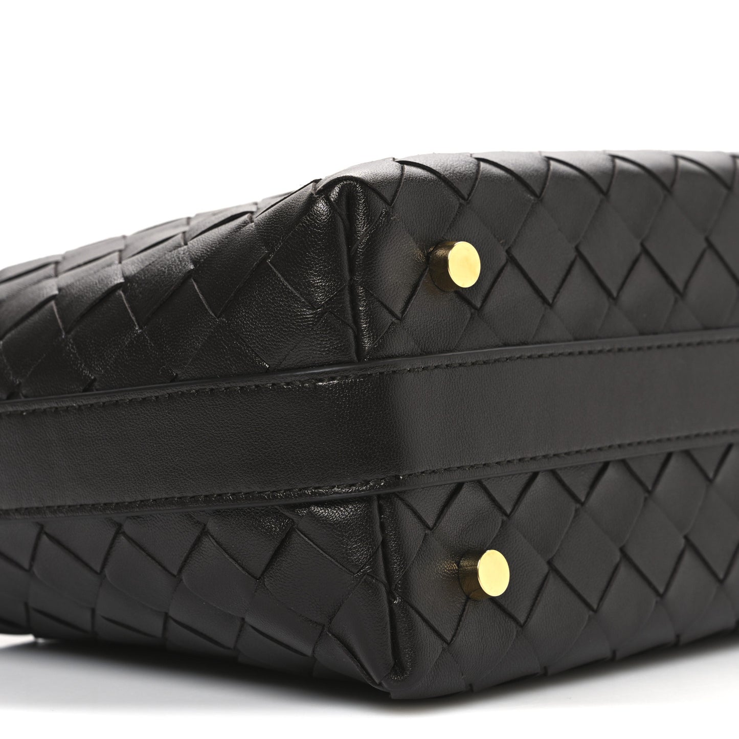 Calfskin Nappa Intrecciato Mini Wallace Fondant