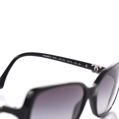Chanel CC Sunglasses 5218-A Black 7 of 8