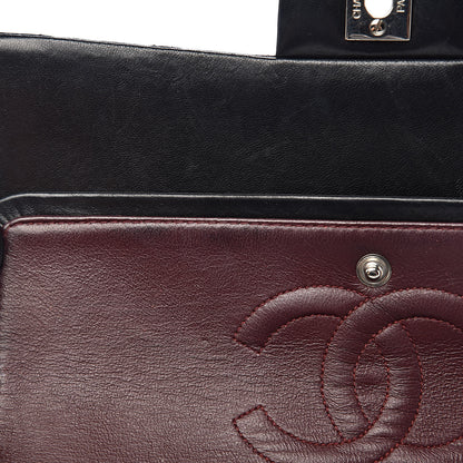Chanel Lambskin Quilted Medium Double Flap Black 11 of 16