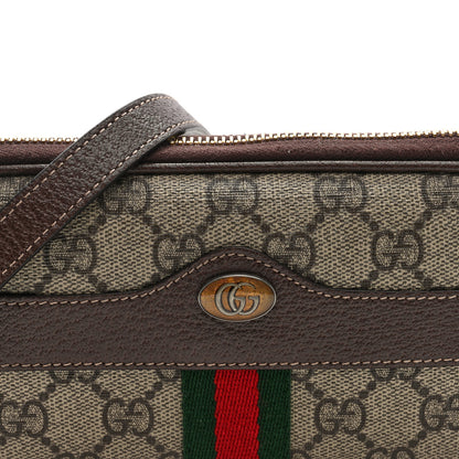 Gucci GG Supreme Monogram Web Mini Ophidia GG Bag Brown 7 of 10