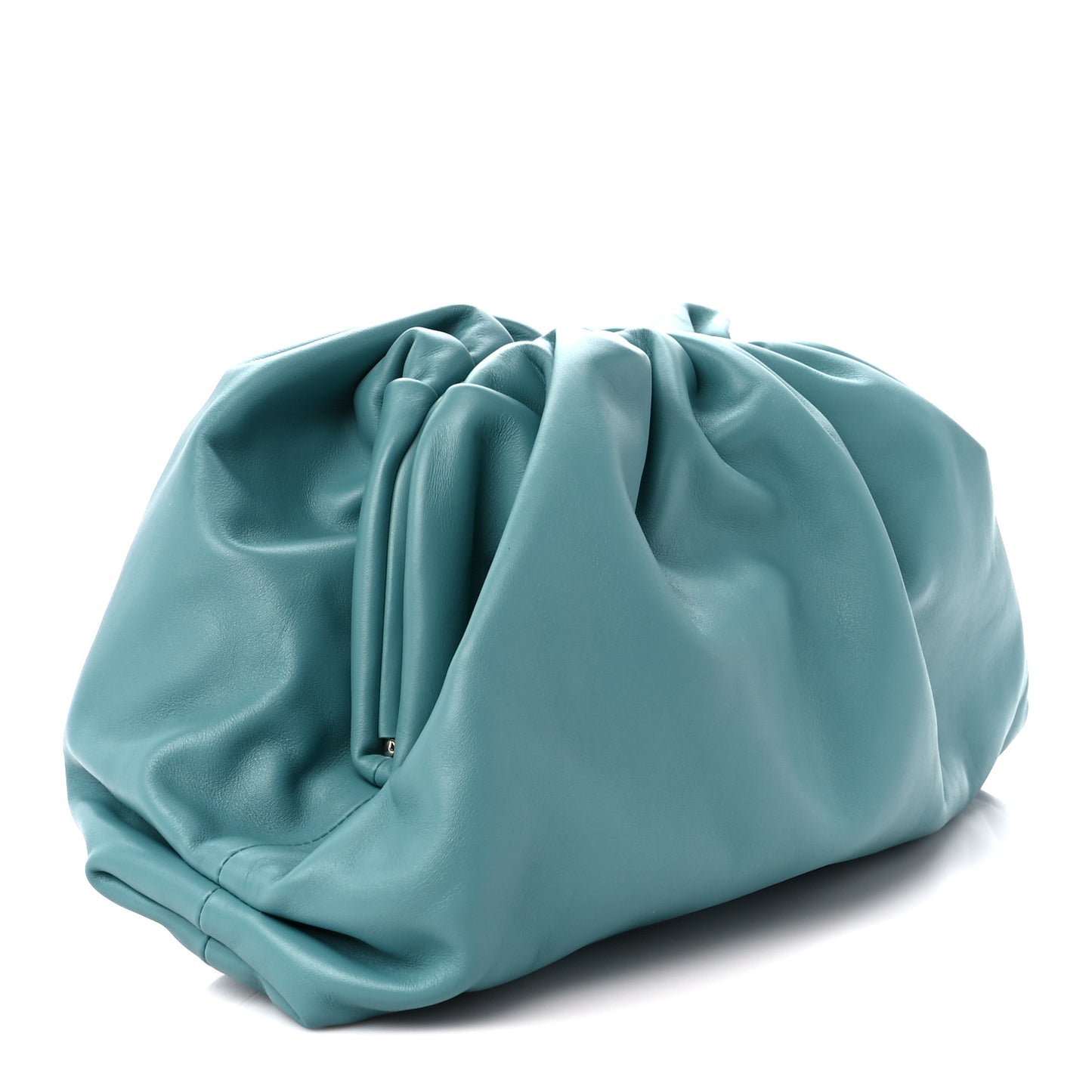 Smooth Butter Calf The Pouch Oversized Clutch Linoleum