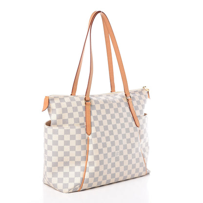 Louis Vuitton Damier Azur Totally MM 3 of 9