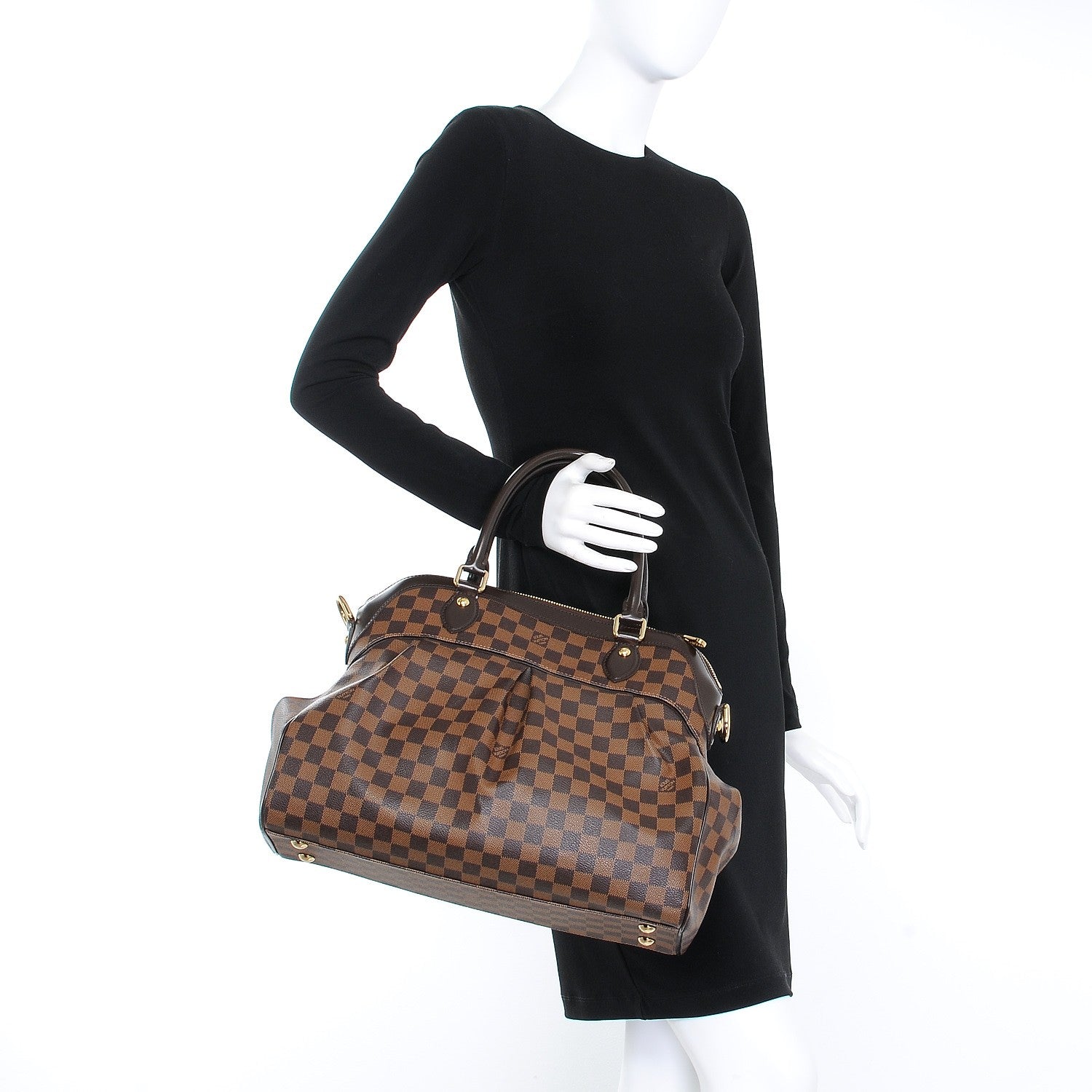 Louis Vuitton Damier Ebene Trevi GM 3 of 12