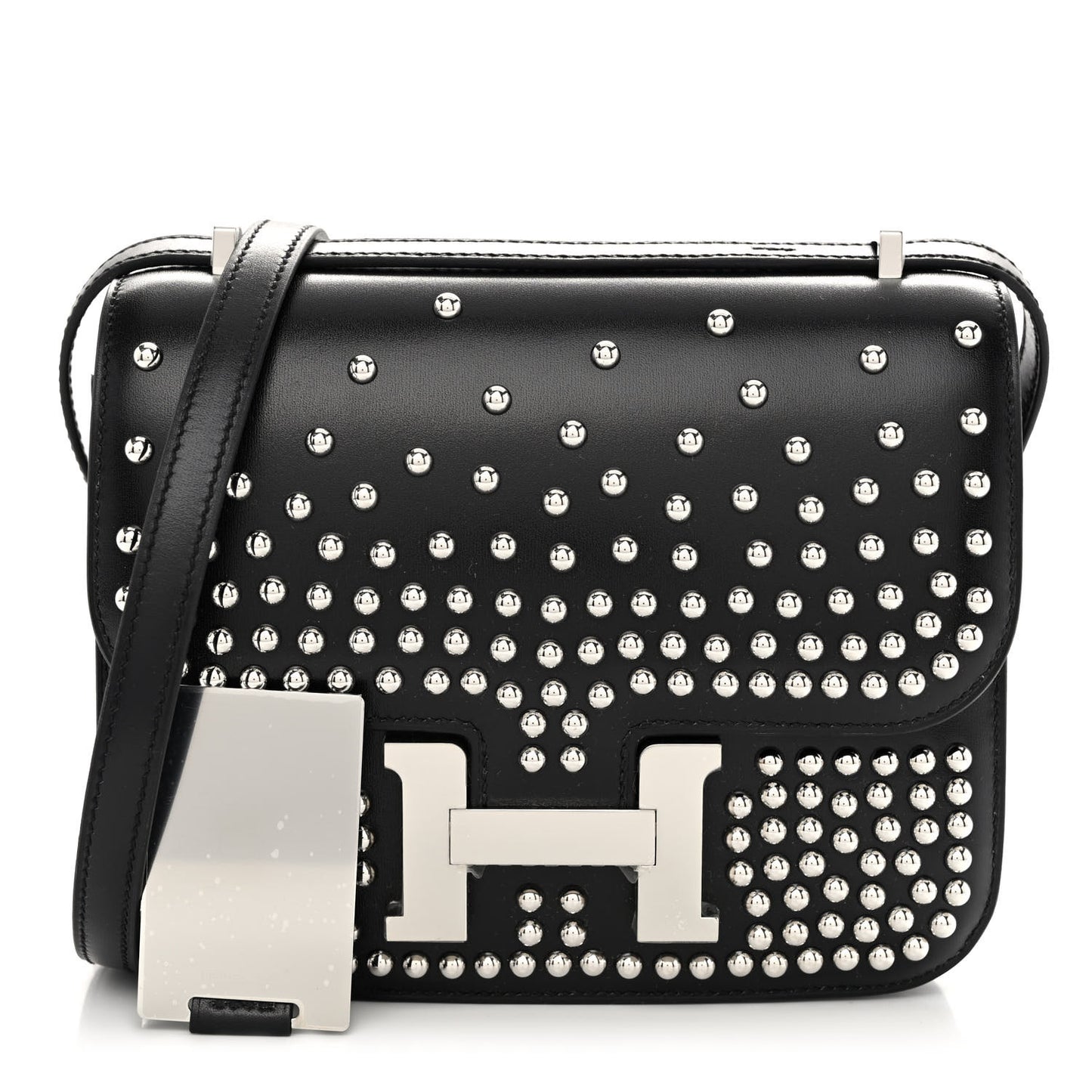 Box Studded Clouté Constance 18 Black