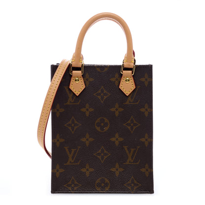 Louis Vuitton Monogram Petit Sac Plat 1 of 8