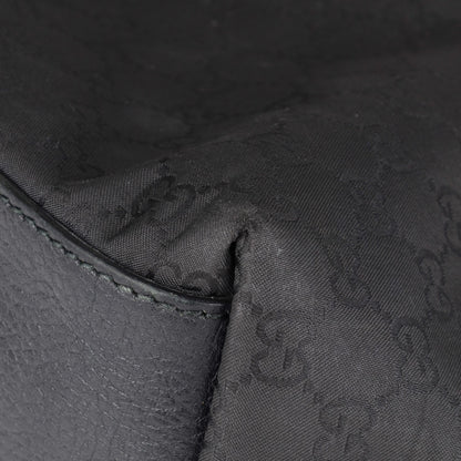 Gucci Nylon Monogram Large Tote Black 9 of 10