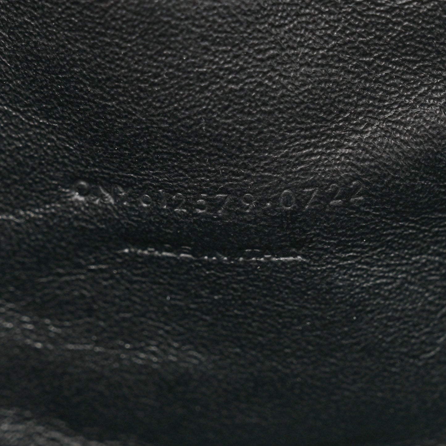 Grain De Poudre Matelasse Monogram Mini Lou Camera Bag Black