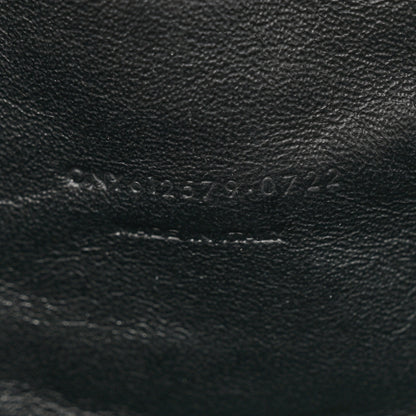Saint Laurent Grain De Poudre Matelasse Monogram Mini Lou Camera Bag Black 7 of 13