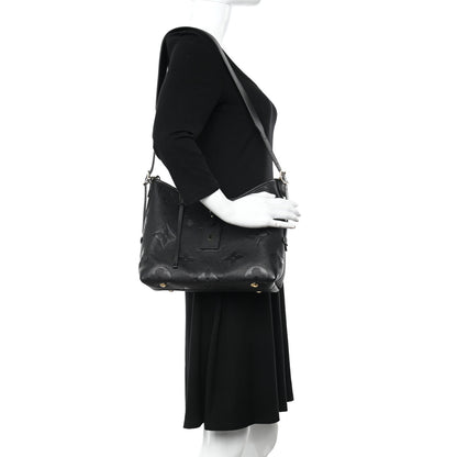 Louis Vuitton Empreinte Carryall PM Black 2 of 11