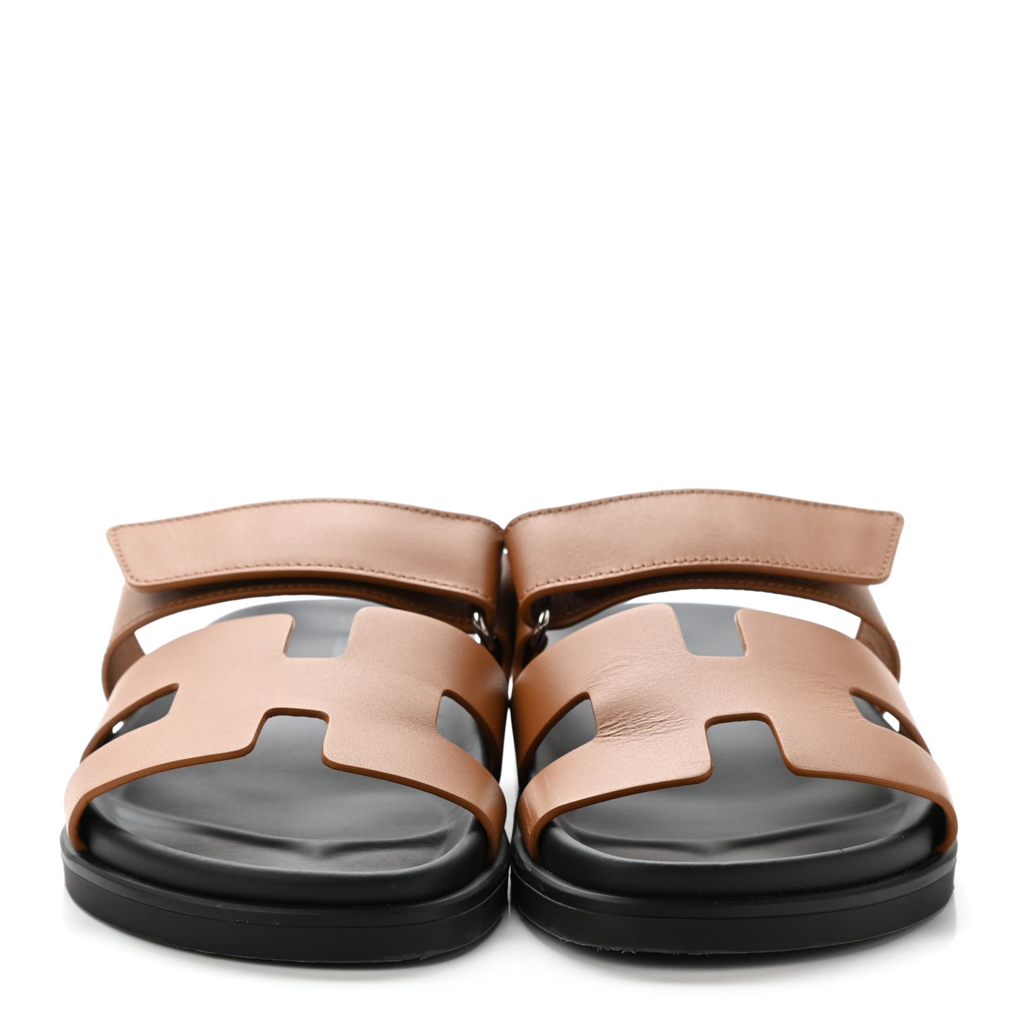 Calfskin Womens Chypre Sandals 37 Naturel