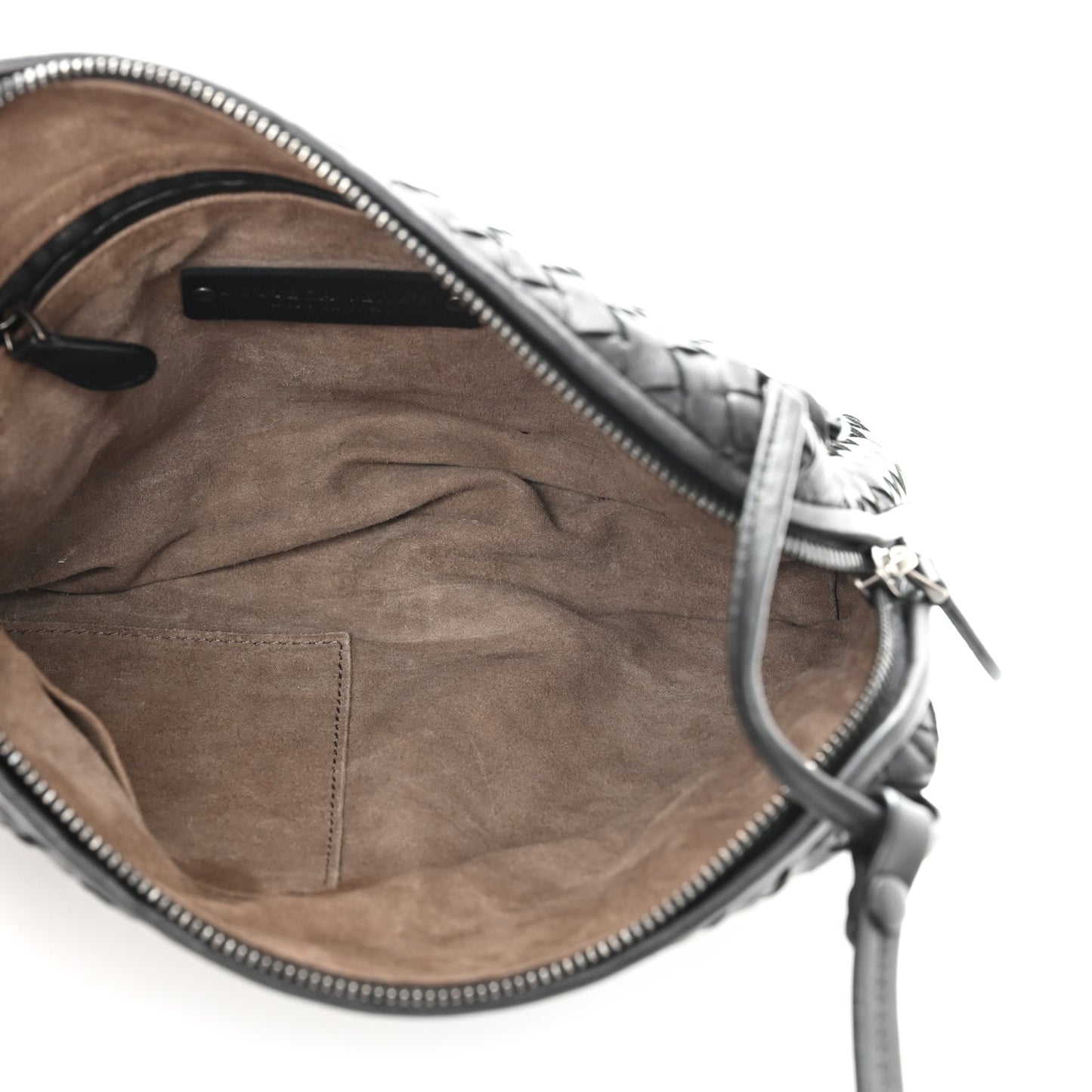 Nappa Intrecciato Nodini Bag Black