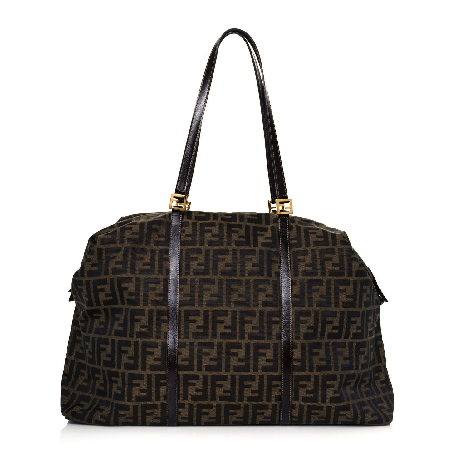 Zucca Large Zip Tote Tobacco