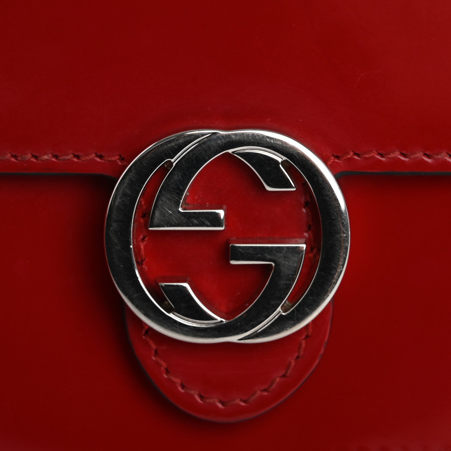 Gucci Shade Lux Calfskin Icon Wallet Hibiscus Red 17 of 17