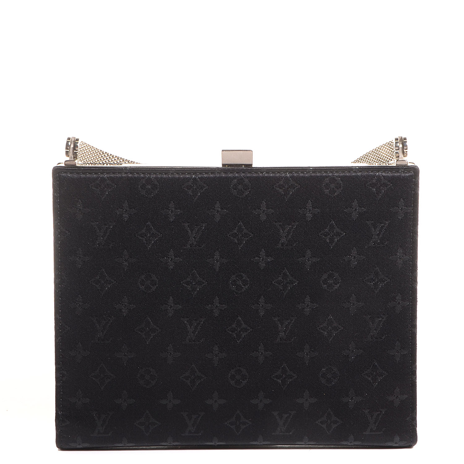 Louis Vuitton Satin Monogram Ange PM Black 1 of 7