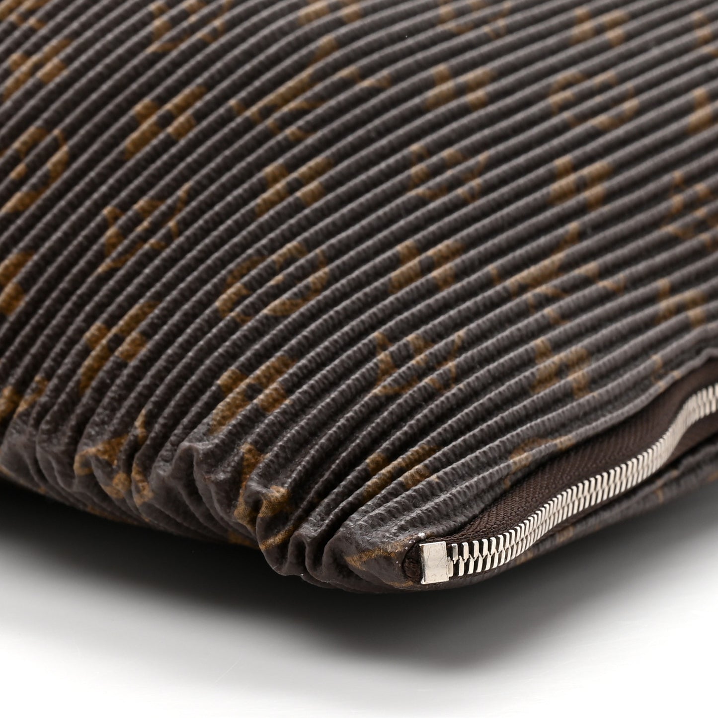 Monogram Canvas Pleated Explorer GM