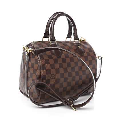 Louis Vuitton Damier Ebene Speedy Bandouliere 25 3 of 11