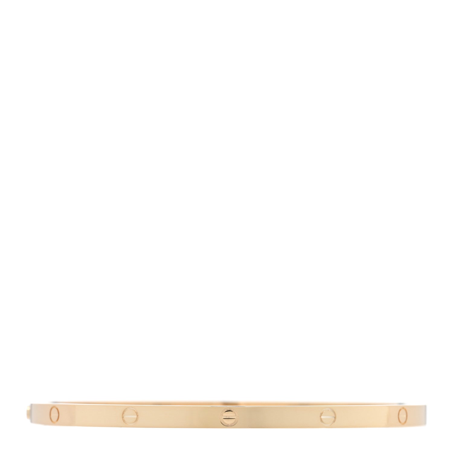 Cartier 18K Yellow Gold Small LOVE Bracelet 19 2 of 6