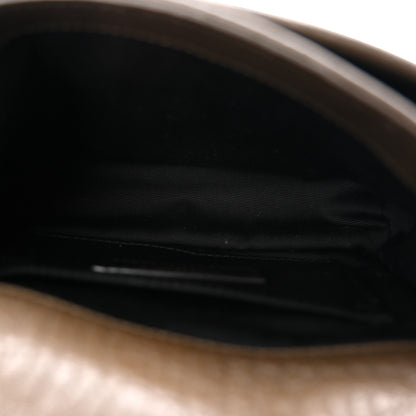 Saint Laurent Grained Lambskin Monogram Mini Niki Chain Satchel Dark Cork 5 of 10