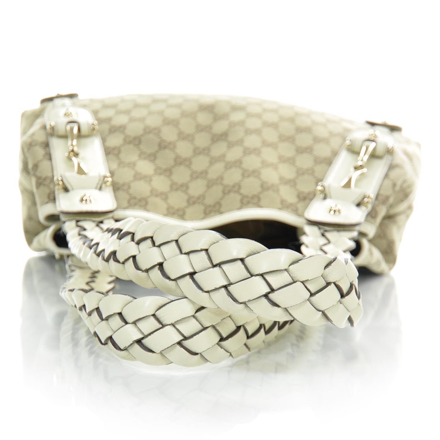 Gucci Monogram Pelham Tote Ivory 5 of 10